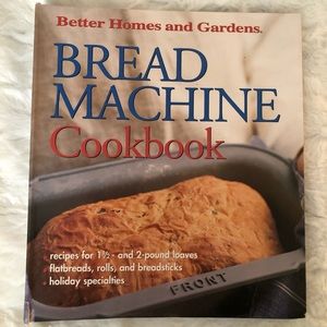 Better Homes & Gardens Vintage 2001 Bread Machine Cookbook